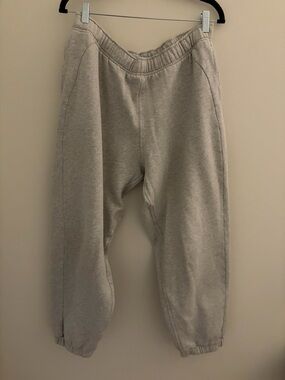 Lululemon scuba joggers heather grey size XL
